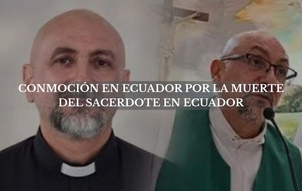 Conmoción en Ecuador por la muerte del sacerdote Patricio Sánchez durante una misa SACERDOTE