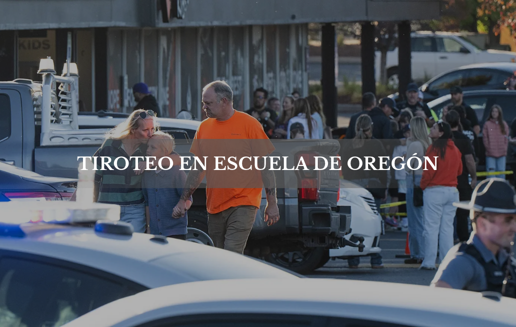 Tiroteo en escuela de Oregón deja cuatro muertos TIROTEO