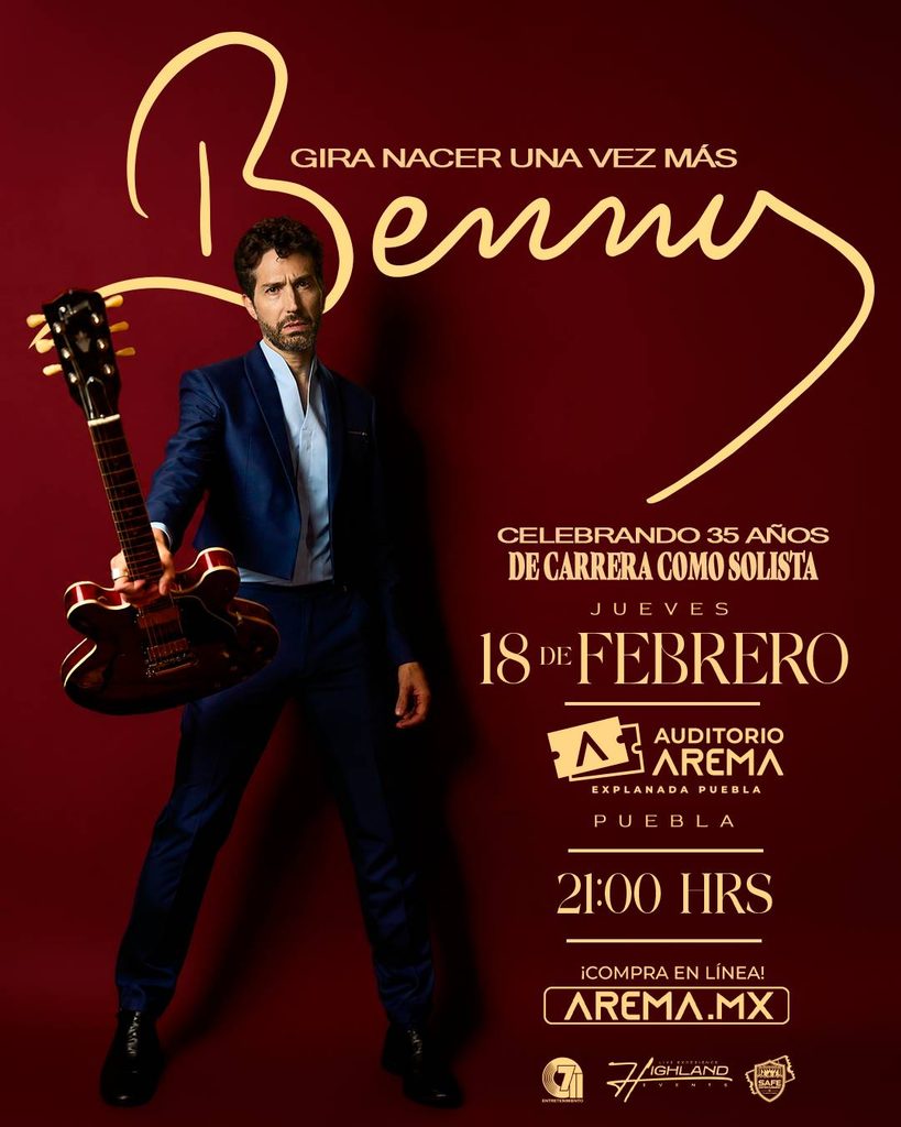 benny ibarra en puebla 2027