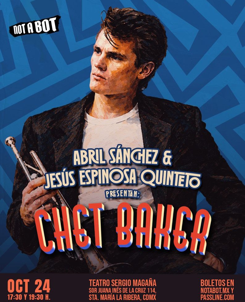 homenaje a chet baker teatro sergio magaña