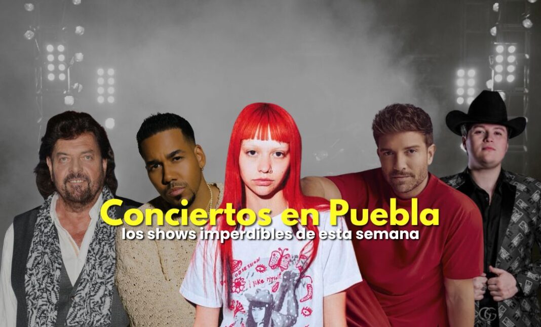 Puebla: cartelera de conciertos imperdibles para esta semana