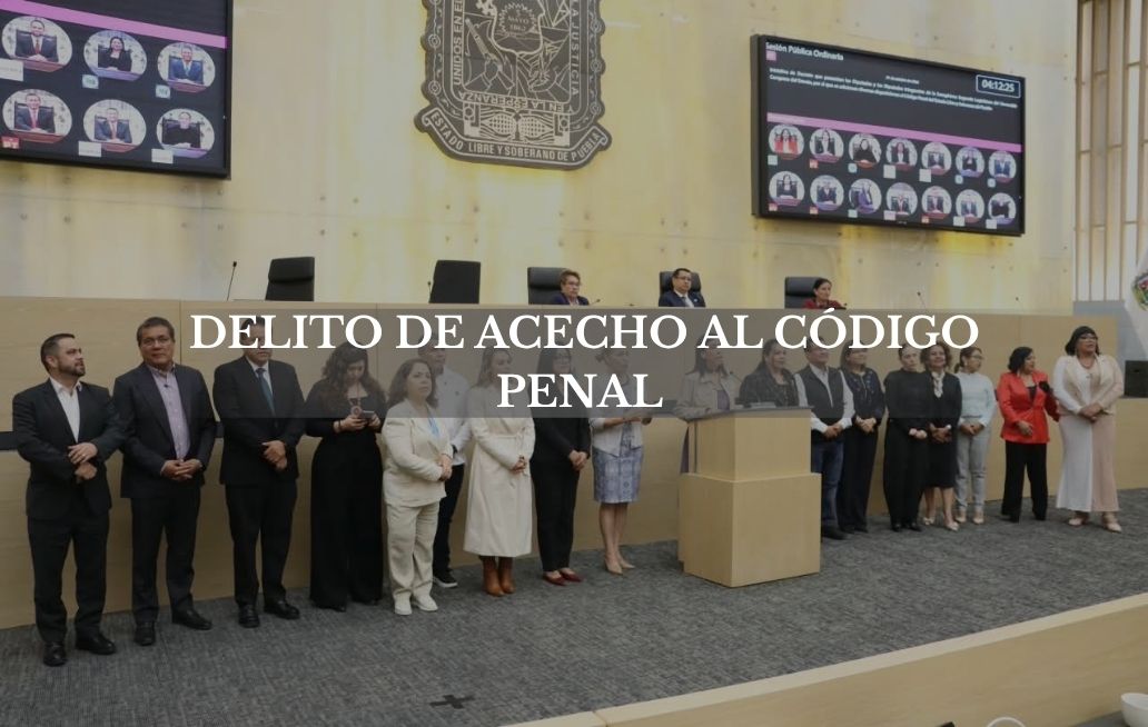 Delito de acecho al codigo penal