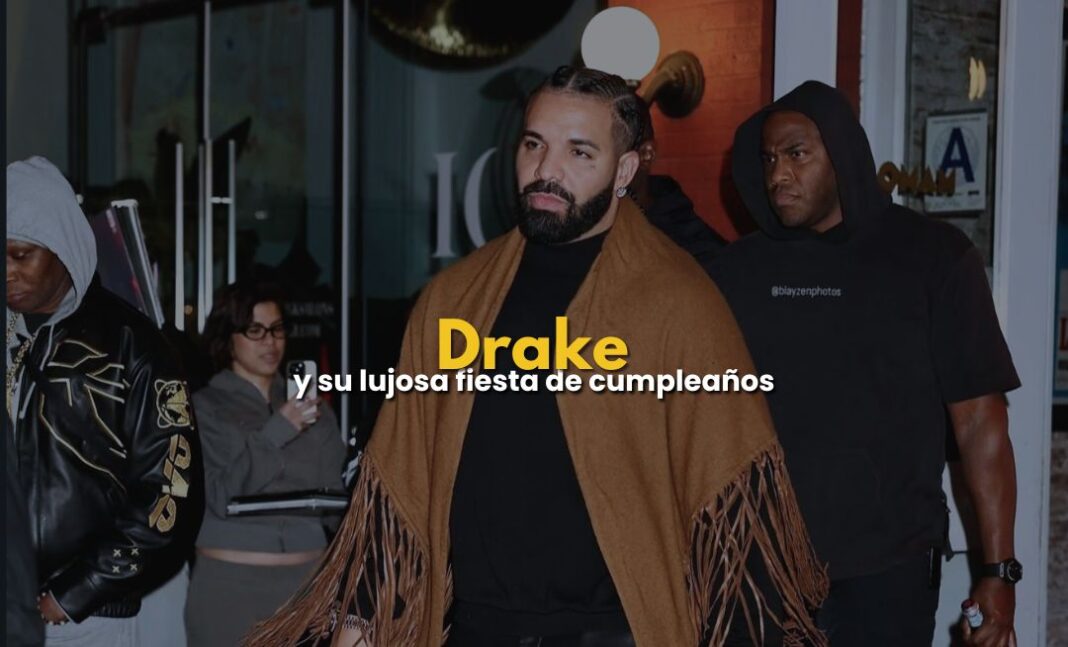 Drake celebró sus 40 años con una fiesta millonaria Drake celebró sus 40 años con una fiesta millonaria
