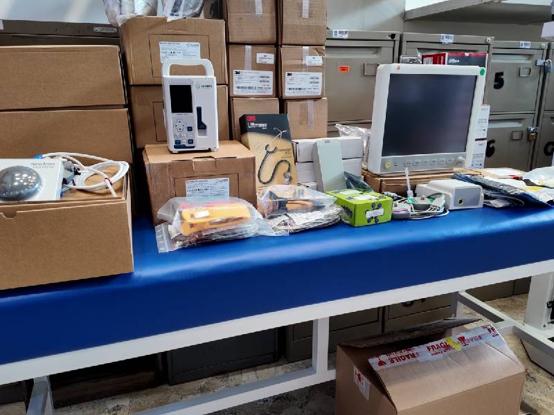 durante la entrega