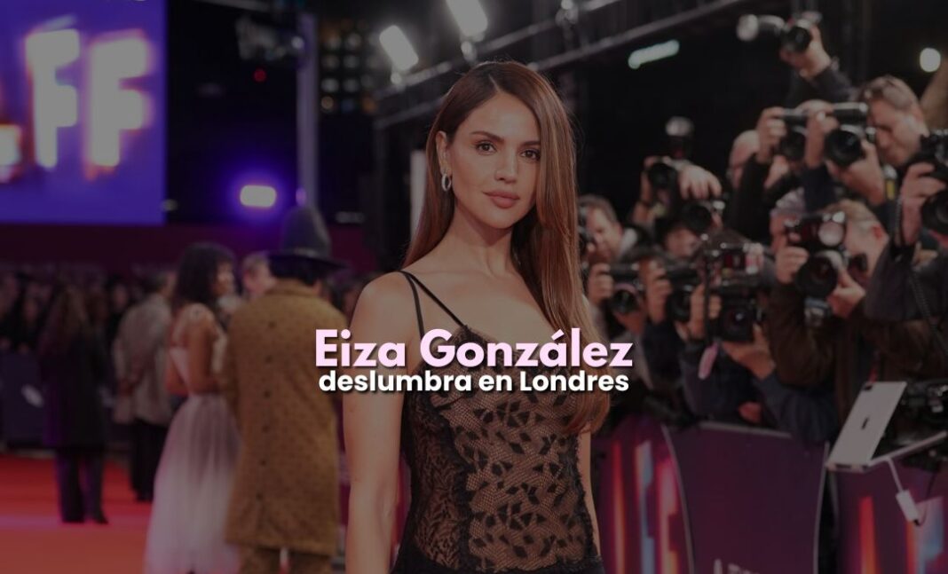 Eiza González deslumbra en Londres con vestido Fendi Eiza González deslumbra en Londres con vestido Fendi