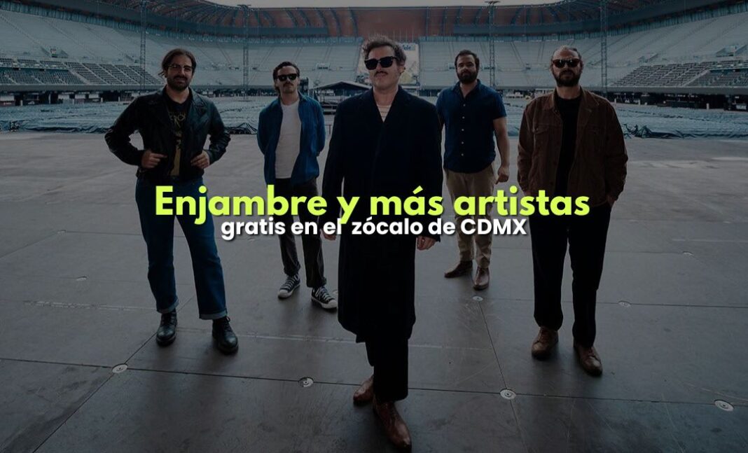 Vitae Fest 2026: Enjambre y más artistas gratis en el Zócalo