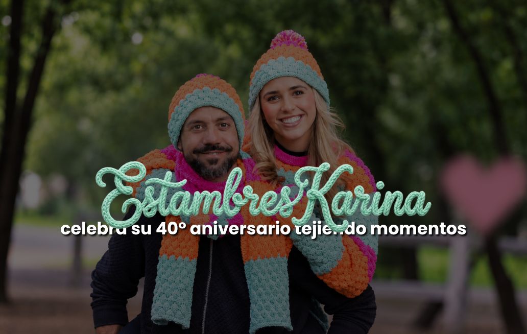 Estambres Karina cumple 40 años y teje una historia que inspira