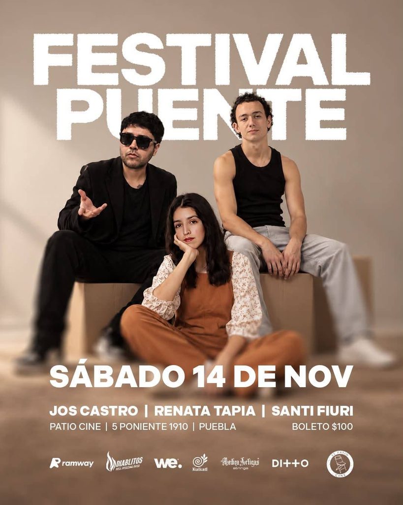 Festival Puente llega a Puebla con talento argentino y local