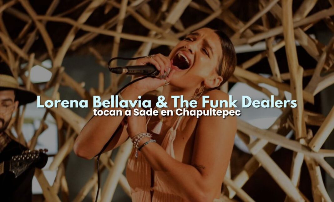 Lorena Bellavia & The Funk Dealers rinden homenaje a Sade Lorena Bellavia & The Funk Dealers rinden homenaje a Sade