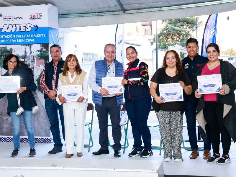 por su parte el secretario de infraestructura