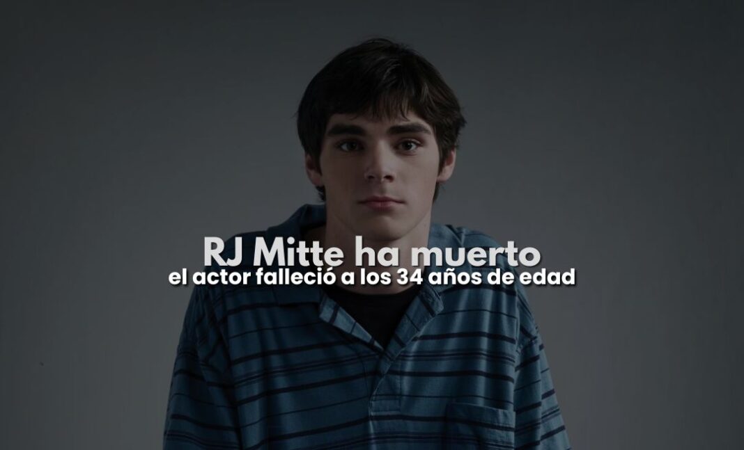RJ Mitte, actor de Breaking Bad, ha muerto a los 34 años